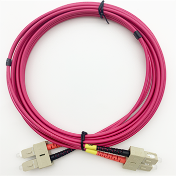 Optical Fiber Patch Cord SC/UPC-LC/UPC OM4 DUPLEX