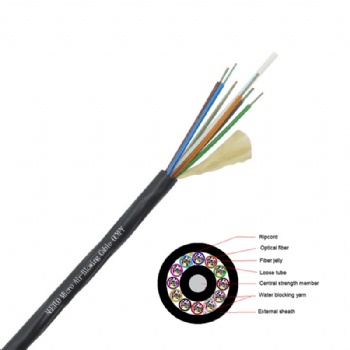 Air blowing Optical Fiber Cable GCYFY Black