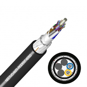 Anti Rodent ADSS Cable 24F 200M Span