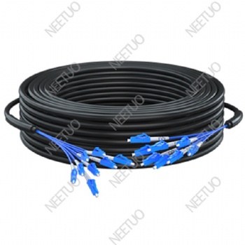 Outdoor Steel tape armored patch cord 8F LC-LC
