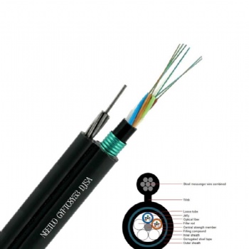 Aerial Figure 8 DJSA Fiber Optic Cable GYFTC8Y53