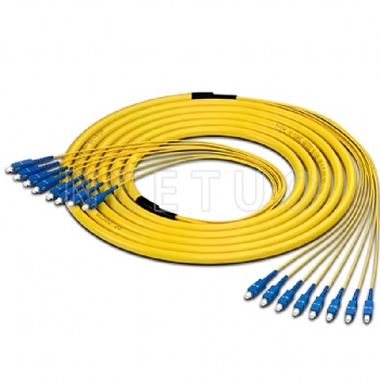8C SC UPC-SC UPC Breakout Cable Patch Cord