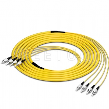 4C FC UPC-FC UPC Breakout Cable Patch Cord