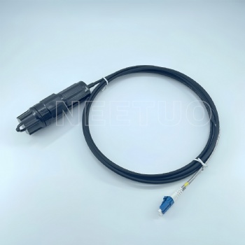 5.0mm Drop Cable preconnectorized with Fullaxs Hardened connectors DLC