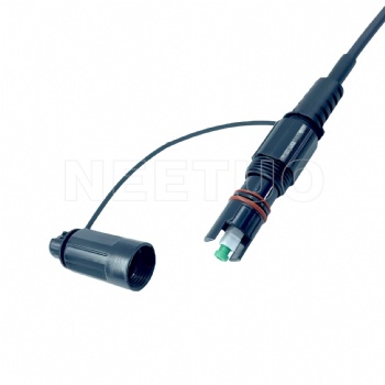 OptiTap Hardened connector SC/APC preconnectorized with 5.0mm Duct Drop Cable