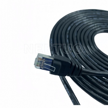 CAT5e FTP(Foiled) PVC CM Patch Cable Snagless Molded Boot 24AWG Pure Copper