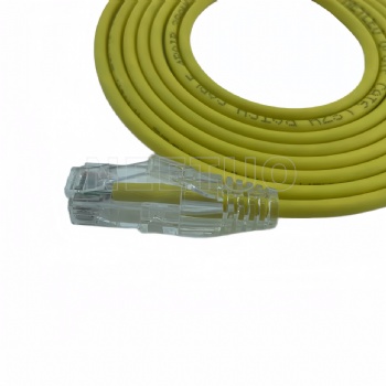 CAT6 UTP Slim Patch Cable CAT6 UTP(Unshielded) PVC CM Slim Patch Cable Snagless Molded Boot 28AWG Pure Copper Snagless Molded Boot 28AWG Pure Copper