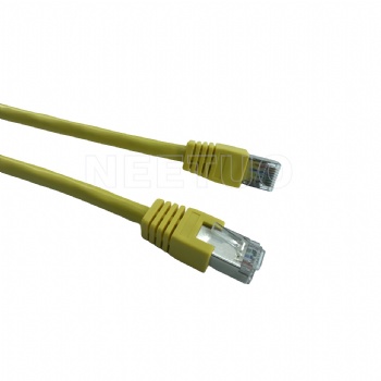 CAT6a SFTP Patch Cable Snagless Molded Boot 28AWG Pure Copper