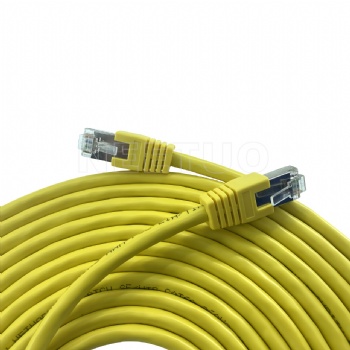 CAT6a SFTP Patch Cable Snagless Molded Boot 28AWG Pure Copper