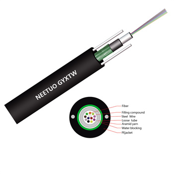 central loose tube armored  cable (GYXTW)
