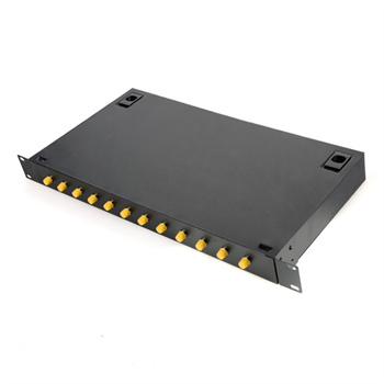 1U Fiber Optic Patch Panel 12C FC