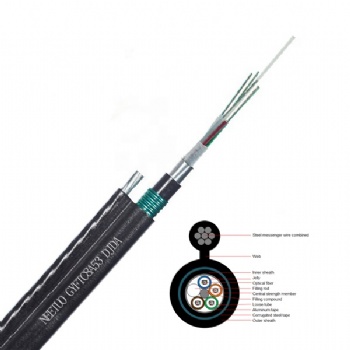 Aerial Figure 8 DJDA Fiber Optic Cable GYFTC8A53