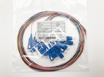 尾纤 12C Colored SC/UPC SM