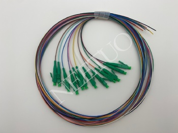 Pigtails 0.9MM 12C Colored LC/APC Multimode OM2