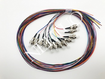 Pigtail 12C Colored FC/UPC MM OM1 0.9mm