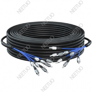 Outdoor Steel tape armored patch cord 8F FC-FC