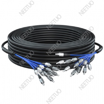 Outdoor Steel tape armored patch cord 12F FC-FC