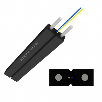 2C Indoor FTTH Drop Cable steel wire reinforcement