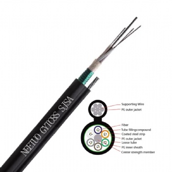 Aerial Figure 8 SJSA Fiber Optic Cable GYFTC8S