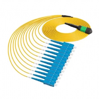 OS1 MPO-SC UPC 2.0mm branch breakout Patch Cord Assembly