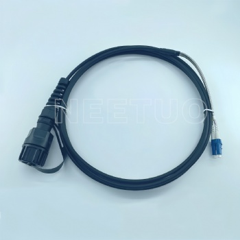 ODVA type hardened connector preconnectorized 5.0mm Drop Cable DLC