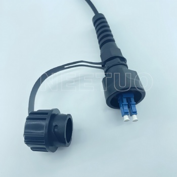 ODVA type hardened connector preconnectorized 5.0mm Drop Cable DLC