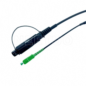 OptiTap Hardened connector SC/APC preconnectorized with 5.0mm Duct Drop Cable