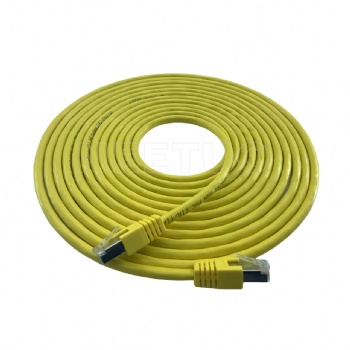 CAT6a SFTP Patch Cable Snagless Molded Boot 28AWG Pure Copper