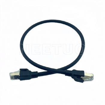 CAT8 SFTP Patch Cable 28AWG Snagless Molded Boot Pure Copper